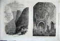 Antique Old Print *0154 1862 Moeangiangi New Zealand Church James Westminster