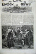 Old Antique Print 1862 Merchant Venice Scene Royal Academy Prize Painting 19th