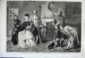 Old Antique Print 1862 Dog Honeywood Bailiffs Richland Kensington Museum 19th