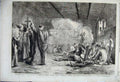 Old Antique Print 1862 Private Apartments Thomas A'Becket Primate Tracy 19th