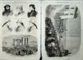 Old Antique Print 1862 Hartley Colliery Coffins Railway Coulson Emerson 19th
