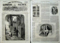 Antique Old Print 1862 Hartley Colliery Shaft Accident Pumping Engine Cap 19th