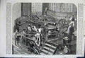 Old Antique Print International Exhibition 1862 Maudslay Engine Machine 19th