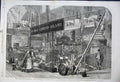 Old Antique Print 1862 British Columbia Prince Edward Island Courts Show 19th