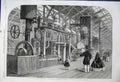 Original Old Antique Print 1862 Sugar Refining Apparatus Caile Paris Machinery
