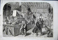 Old Antique Print 1862 International Exhibition View Natal Court People 19th
