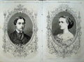 Old Antique Print 1862 Royal Highness Prince Wales Princess Alexandria 19th