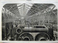 Old Antique Print 1862 Machinery Internation Exhibition Western Annexe 19th