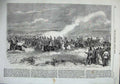 Old Antique Print 1863 Brighton Review Captain Jay Troops War Army Horse 19th