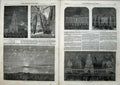 Antique Old Print 1863 Royal Wedding Prince Wales Guildhall Exchange Deal 19th