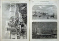 Old Antique Print 1863 Princess Alexandra Copenhagen Steam Yacht Sleswig 19th
