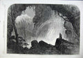 Old Antique Print Fine Art 1863 Manfred Drury Lane Theatre Steinbach Alps 19th