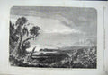 Old Antique Print 1863 Embouchure River Western Coast Madagascar Fine Art 19th