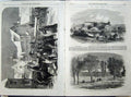 Old Antique Print War Schleswig 1864 Prussian Chateau Island Alsen Army 19th