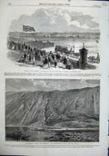 Old Antique Print Prince Wales Highlands Scotland Loch Muick Anitree Art 19th