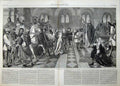 Old Antique Print 1864 Hospitality Sir Tristram Robing Room Westminster 19th