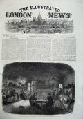 Old Antique Print 1865 War America Prison Fort Lafayette New York Harbour 19th