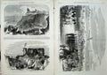 Old Antique Print 1865 Holyrood Edinburgh War Kendal Castle Kent Corps 19th