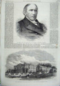 Old Antique Print Dupin Senator Court Cassation Gunton Norfolk Suffield