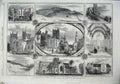 Old Antique Print 1865Archaeological Institute Britain Ireland Dorchester 19th