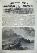 Old Antique Print 1866 Fenian Conspiracy Ireland Pigeon-House Fort Dublin 19th