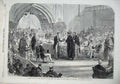 Old Antique Print 1866 Freedom City London Duke Edinburgh Guildhall Art 19th