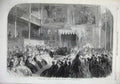 Old Antique Print 1866 Prince Alfred Industrial Museum Edinburgh Fine Art 19th