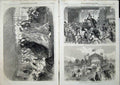 Old Antique Print Princess Mary Prince Teck Marriage Church Kew Slipper