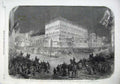Old Antique Print 1866 Marriage Petersburg Illuminations Antichkoff Art 19th