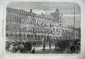 Original Old Antique Print 1866 Italian Regiment Venice Army War Siers Fine Art
