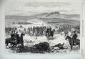 Old Antique Print 1866 War King Crown Prince Prussia Battle Sadowa Army 19th