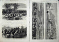 Old Antique Print War 1866 Austrian Siers Florisdorf Ship Garda Albert 19th