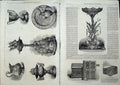 Antique Old Print Princess Helena1866 Bible Casket Trophy Wimbledon Rifle 19th