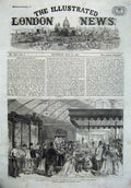 Old Antique Print 1867 Paris International English Jewellery Department 19th