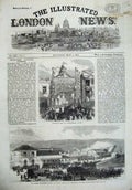 Old Antique Print Triumphal Arch Dover 1867 Ta Review Priory Railway Art 19th