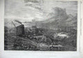 Old Antique Print 1867 Works Midland Railway Kings Cross Train Fine Art 19th