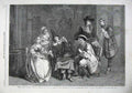 Old Antique Print Fine Art Brighton 1867 Scene Moleire'S Medccin Malgre 19th