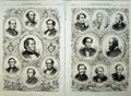 Old Antique Print 1867 Members Cabinet Stanley Duke Lord D'Israeli Derby 19th