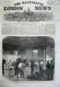 Old Antique Print 1867 Packing Saddlery Woolwich Dockyard Abyssinian Art 19th