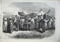 Old Antique Print 1868 Abyssinian Expedition Funeral Widow King Theodore 19th