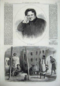 Old Antique Print 1868 Landseer Portrait Interior Abyssinian House Native 19th