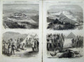 Old Antique Print War Abyssinian 1868 Ashangi Natives Islamgee Theodore 19th