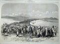 Old Antique Print 1868 Abyssinia Exodus Theodores Broken Army Fine Art 19th