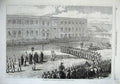 Original Old Antique Print Execution Political Prisoners Cuba War 1869 Siers