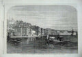 Old Antique Print 1869 Salih Bazaar Palace Constantinople Princess Wales 19th