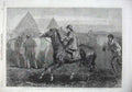 Original Old Antique Print 1869 Kingston Fair Boy Horse Man Running Fine Art
