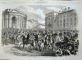 Old Antique Print 1869 Dublin Earl Spencer Lieutenant Ireland Horses Art 19th