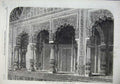 Old Antique Print 1869 Ancient Hindoo Temple Bindrabund Architecture Art 19th