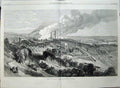 Old Antique Print 1870 View Creuzot Colliery Ironworks Burgundy Fine Art 19th
