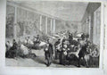 Original Old Antique Print War 1870 Wounded Siers Galerie De Louis Versailles
